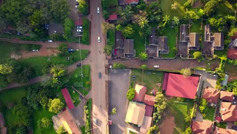 Topdown-View-Of-A-Rural-Road-Over-Suburban-Settlements-In-Kampala-Uganda