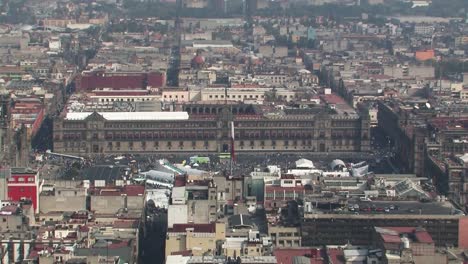 Palacio-National-in-Ciudad-de-Mexico-shot-from-tower