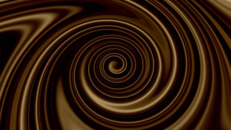 Animation-of-animated-swirls-of-chocolate-caramel-colors-in-vortex