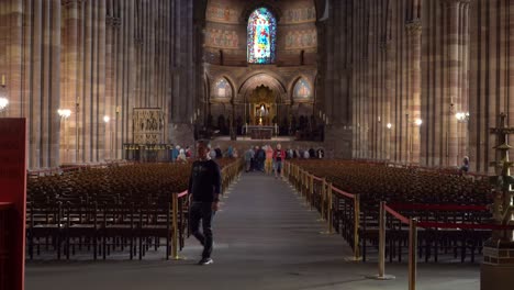 Straßburger-Dom-Oder-Kathedrale-Unserer-Lieben-Frau-Von-Straßburg