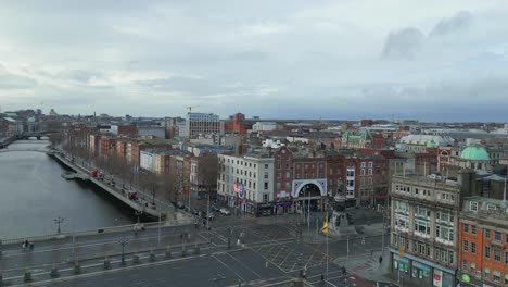 Captivating-view-of-peaceful-Dublin-showcasing-the-O'Connell-Monument