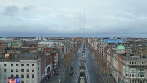 Beautiful-aereal-shows-the-calm-Dublin-city-scape