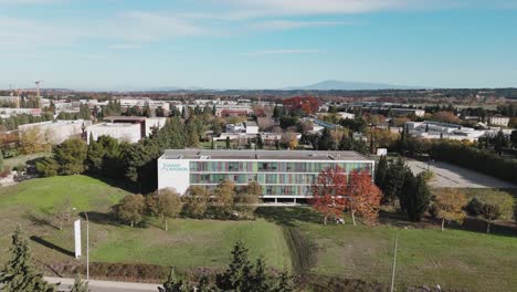 Aerial-view,-Grand-Avignon-community-council-and-administration-office-building