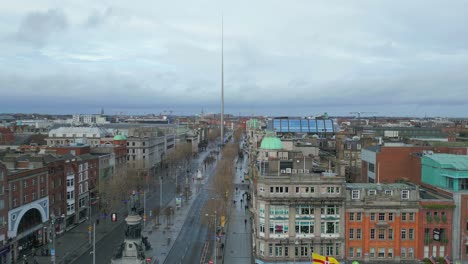 Dynamic-aerial-shot-of-O'Connell-Street.-Dublin.-Ireland