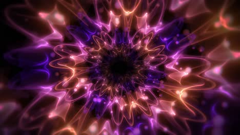 Animation-Des-ätherischen,-Wirbelnden-Violetten-Tunnellichts