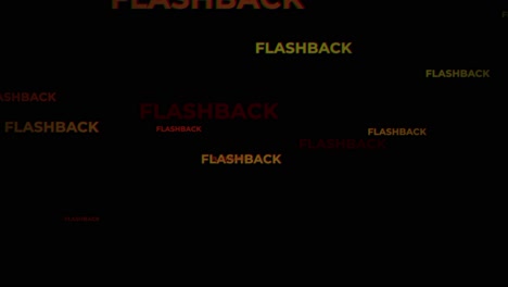 Trauma-Flashback-PTSD-Animation,-Flashback-Glitch-Hintergrundkonzept