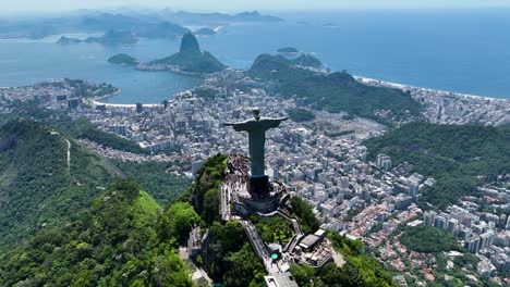 Christus-Der-Erlöser-In-Rio-De-Janeiro,-Brasilien