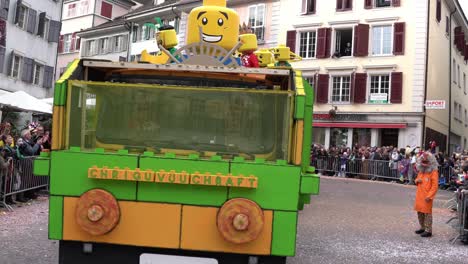 Solothurn,-Suiza---3-De-Marzo-De-2019:-Un-Club-De-Carnavales-Inspirado-En-Lego