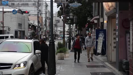 Die-Modernen-Straßen-Von-Kyoto-Tagsüber