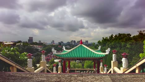 Mit-Blick-Auf-Cebu-City-Auf-Den-Philippinen-Vom-Taoistischen-Tempel-Aus-Hoch-Oben-In-Beverly-Hills