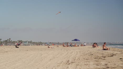 Santa-Monica-Beach,-California-USA
