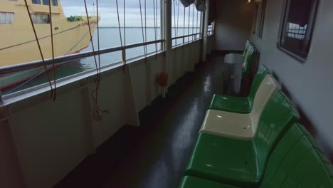 Empty-seating-on-a-car-ferry-in-the-Philippines-during-the-Covid-19-lockdowns