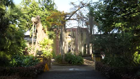 La-Entrada-Del-Jardín-Botánico-En-Puerto-De-La-Cruz