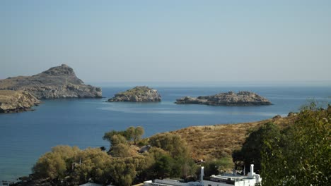 The-small-islets-at-the-bay-in-Lindos