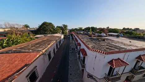 El-Edificio-De-La-Catedral-Construido-Durante-El-Período-Colonial-En-La-Ciudad-De-Santo-Domingo,-República-Dominicana.