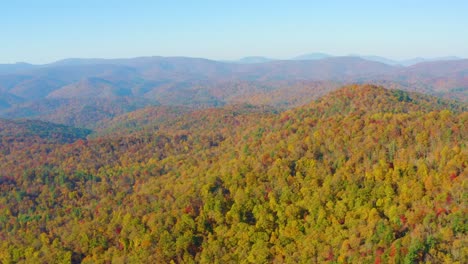 Flying-slowly-over-the-beautiful-Fall-colors-of-the-North-Georgia-Mountains