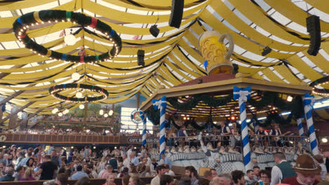 People-Partying-in-Typical-Beer-Tent-at-Oktoberfest
