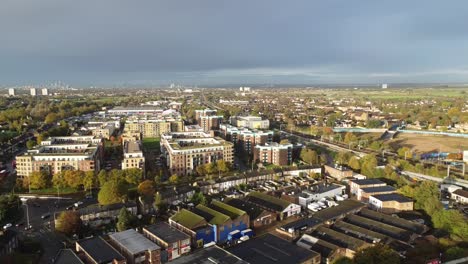 Flying-over-a-Cloudy-Afternoon-in-Romford