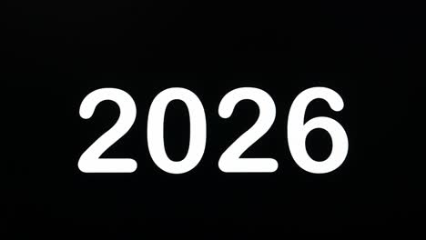 Nahaufnahme-Von-2026,-Das-In-Den-Computerbildschirm-Eingegeben-Wird,-Mit-Blinkendem-Cursor-Auf-Schwarzem-Hintergrund-Und-Kopierraum