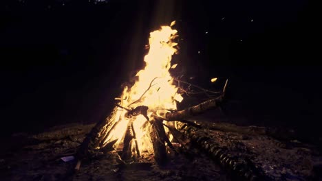 Campfire-slo-mo-in-Dolny-Slask-Poland