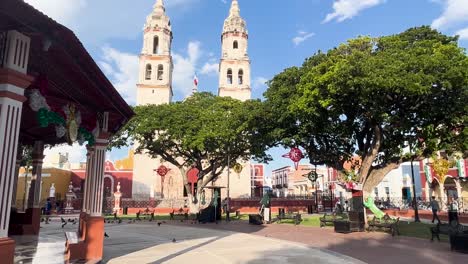 Foto-De-La-Catedral-De-Campeche-En-México