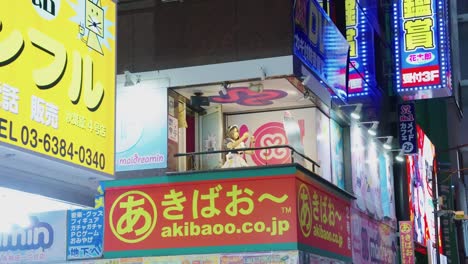 Maid-cafe-and-neon-lights-of-Tokyo's-Otaku-and-Anime-Nightlife