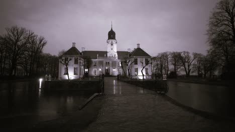 Fraeylemaborg-is-a-midievel-castle-located-in-Groningen-,Netherlands