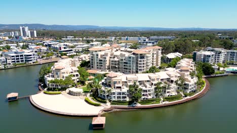 Die-Reserve-Lakeside-Apartments-In-Varsity-Lakes-An-Der-Gold-Coast-In-Queensland,-Australien