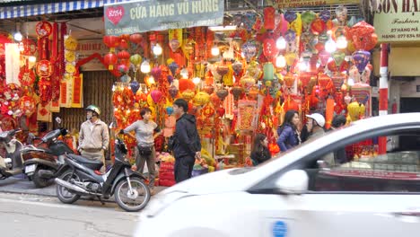 City-business-showcasing-Tet-Chinese-New-Year-celebration-decorations