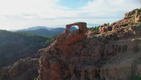 Aerial-view-over-the-Nublo-window-on-the-island-of-Gran-Canaria