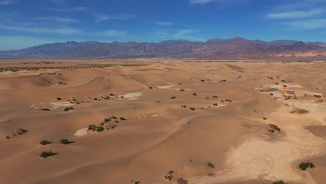 Wüstensanddüne-Im-Death-Valley-Nationalpark-In-Nevada-Und-Kalifornien,-Malerische-Landschaftsnatur