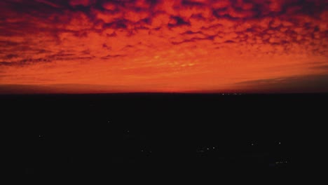 Berea,-Ohio-sunrise-with-colorful-sky