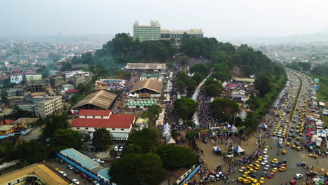 Aerial-view-over-the-Yafe-Yaounde-Festival-at-the-Conference-Centre-in-Cameroon