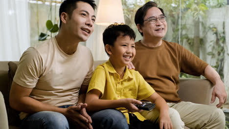 Asian-men-and-boy-in-the-living-room