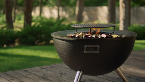 Mejillones-Preparándose-A-La-Parrilla-Al-Aire-Libre