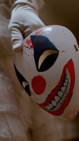 Closeup-of-a-scary-mask