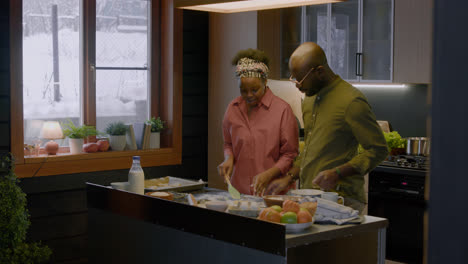 Couple-making-cookies