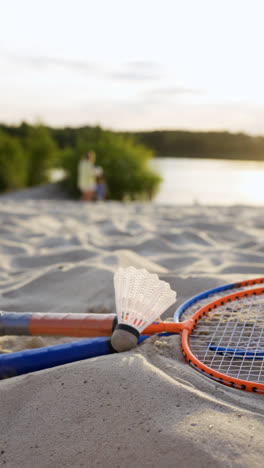Badminton-equipment