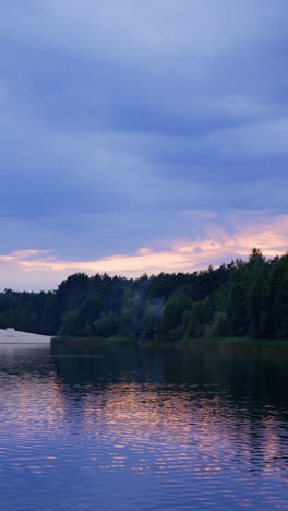 Lake-view-at-sunset