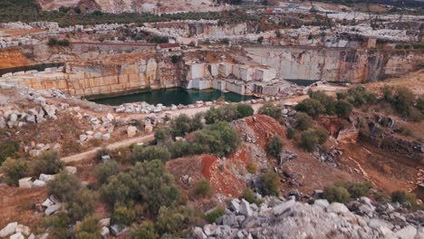 Aerial-View-of-a-Quarry---Reveal