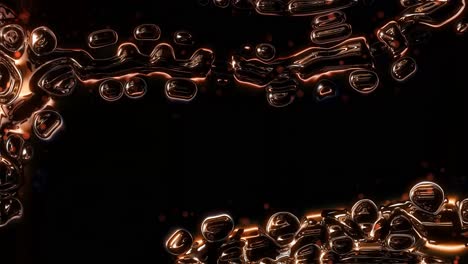 Animation-of-shiny-glowing-metal-tentacles