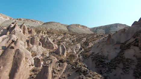 Capadocia-Chimeneas-De-Hadas-Formación-Rocosa-En-Turquía