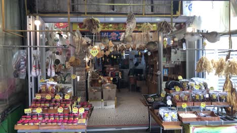 Food-shop-in-Tai-O-on-Lantau-Island-in-Hong-Kong