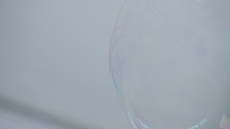 Floating-soap-bubble-in-the-air