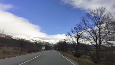 driving-on-the-sub-Balkan-road-E871-in-snowless-winter