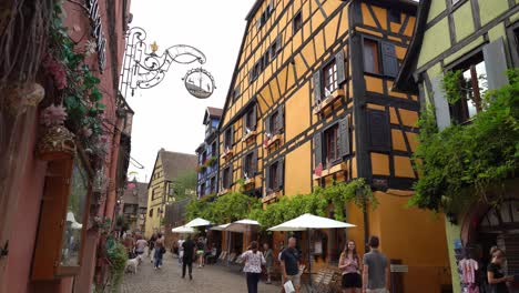 The-main-street-crosses-the-village-Riquewihr-and-will-offer-you-a-festival-of-gorgeous-medieval-houses