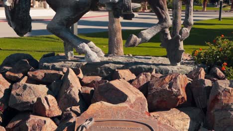 Palm-Springs-Memorial-Stone-Gedenktafel-Zu-Ehren-Des-Berühmten-Majors