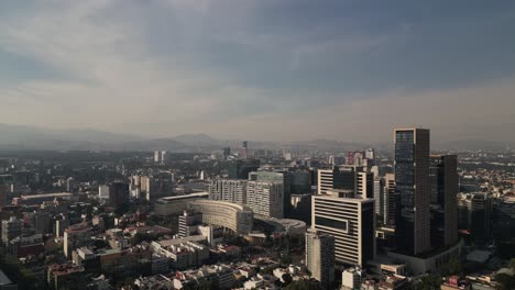 Polanco,-Mexiko-Stadt-Vom-Himmel,-Luftaufnahme
