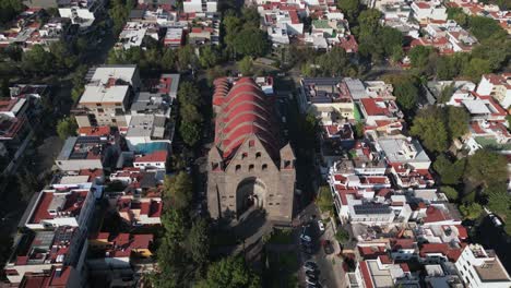 Iglesia-De-San-Agustín-En-Polanco,-Miguel-Hidalgo,-Ciudad-De-México