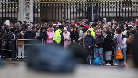 Police-Officers-Pushing-Tourists-Back-at-Changing-of-the-Guard-Ceremony-at-Buckingham-Palace